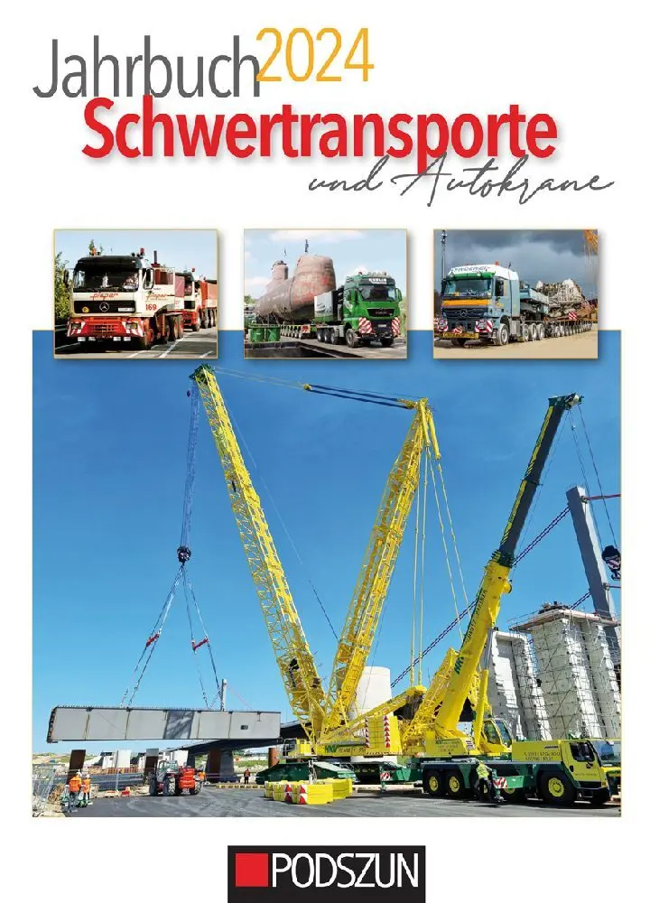 Cover: 9783751611008 | Jahrbuch Schwertransporte &amp; Autokrane 2024 | Taschenbuch | 144 S.