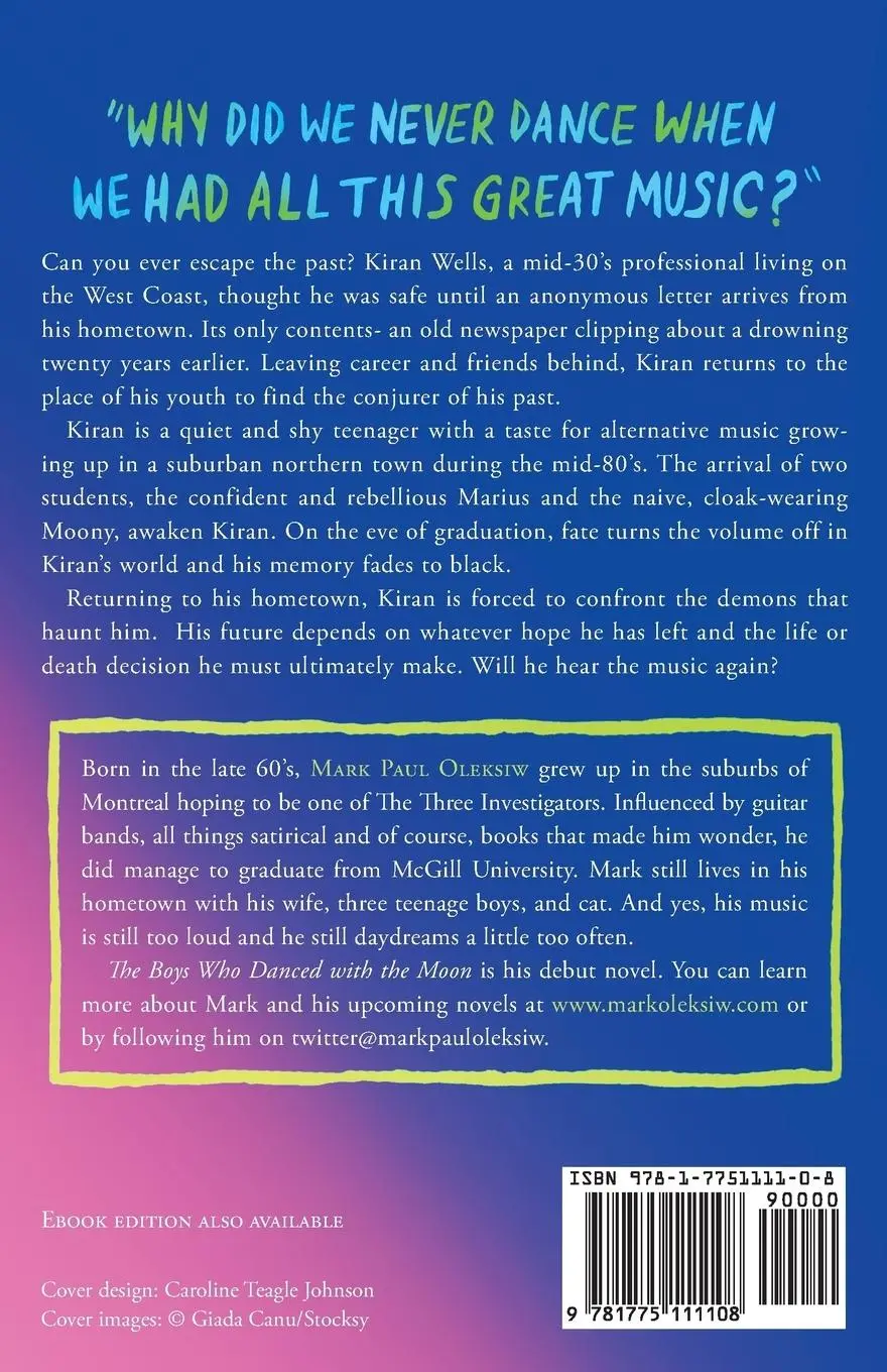 Rückseite: 9781775111108 | The Boys Who Danced With The Moon | Mark Paul Oleksiw | Taschenbuch