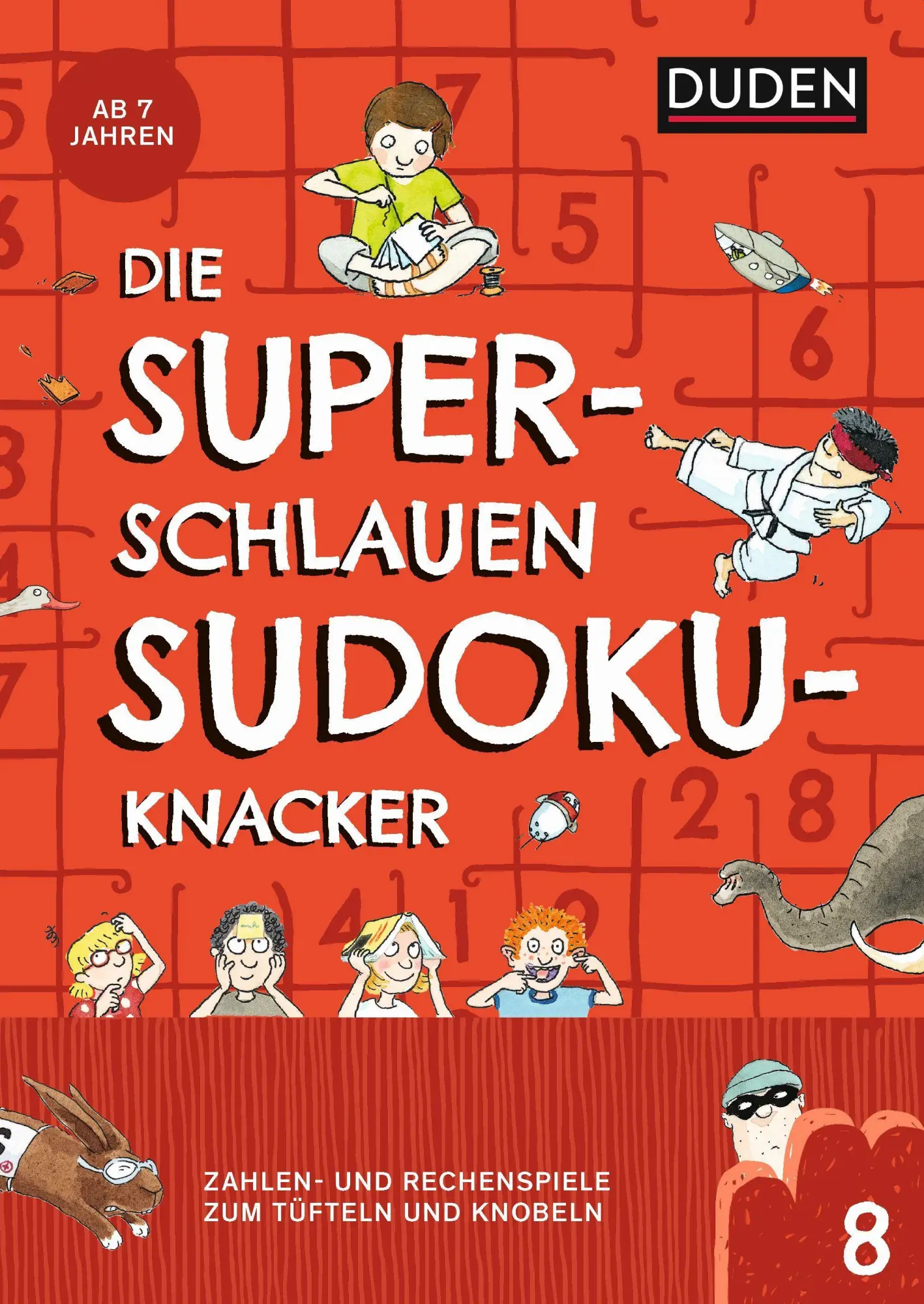 Cover: 9783411721108 | Die superschlauen Sudokuknacker - ab 8 Jahren (Band 8) | Offermann Cover: 9783411721108 | Die superschlauen Sudokuknacker - ab 8 Jahren (Band 8) | Offermann