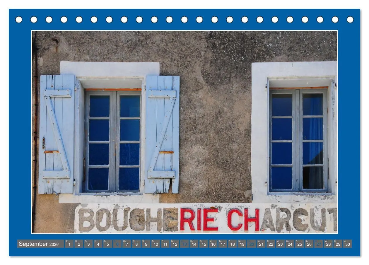 Bild: 9783457361108 | Hereinspaziert - Ladenfronten in Frankreich (Tischkalender 2026 DIN...