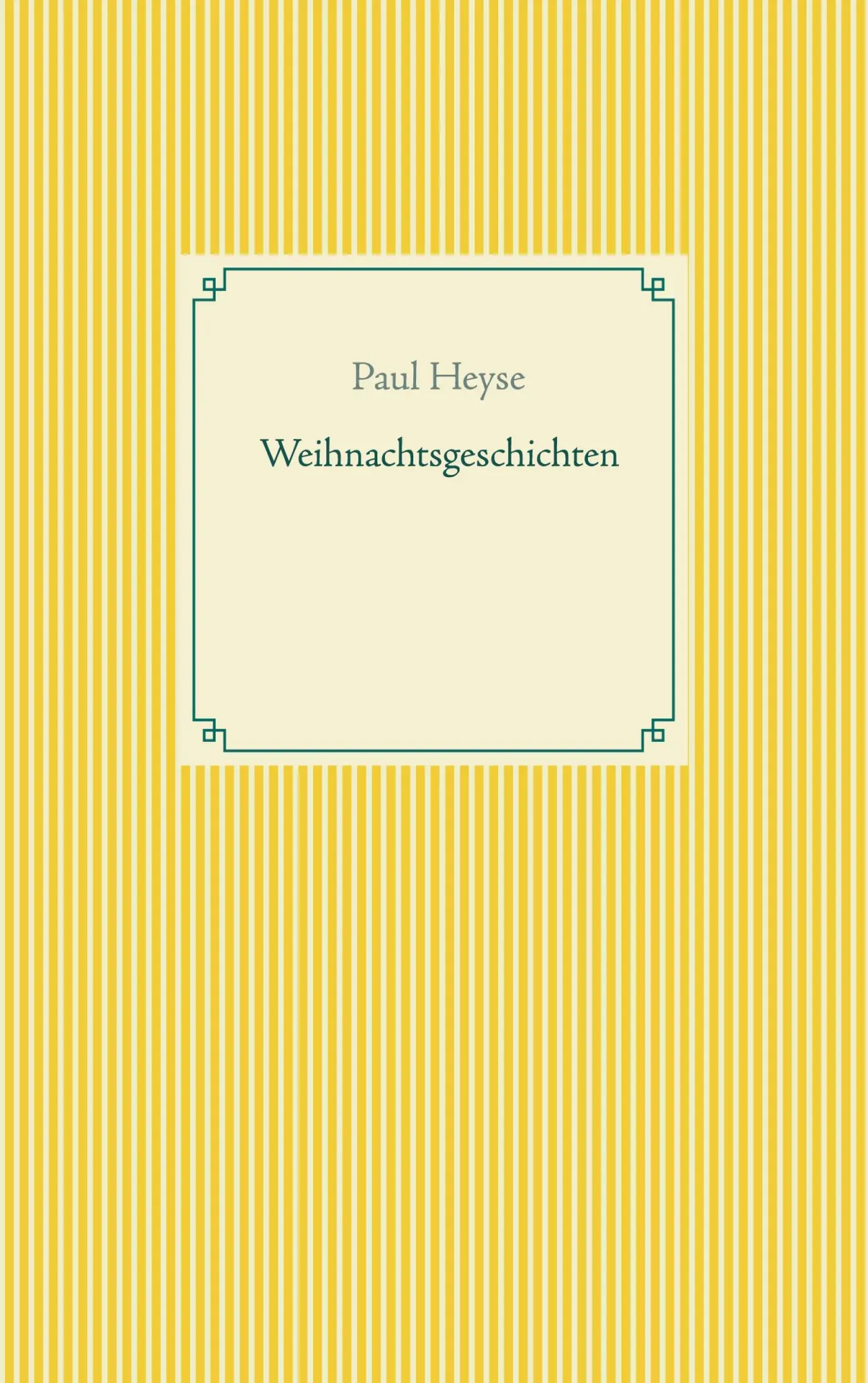 Cover: 9783753441108 | Weihnachtsgeschichten | Paul Heyse | Taschenbuch | 180 S. | Deutsch