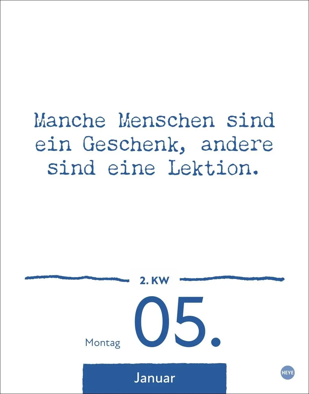 Bild: 9783756411108 | Dumme Sprüche für jeden Anlass Tagesabreißkalender 2026 | Heye | 2026