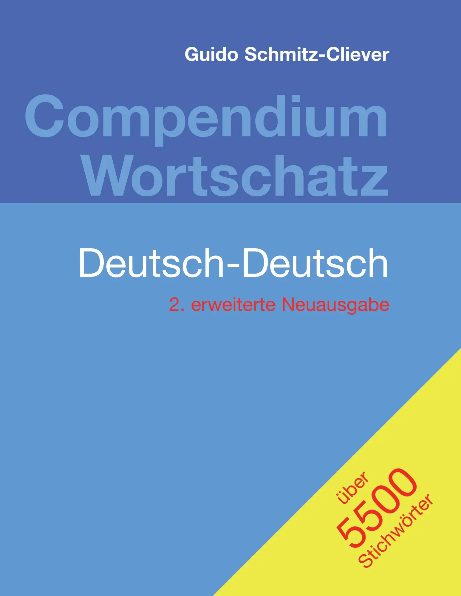 Cover: 9783833491108 | Compendium Wortschatz Deutsch-Deutsch, erweiterte Neuausgabe | Buch