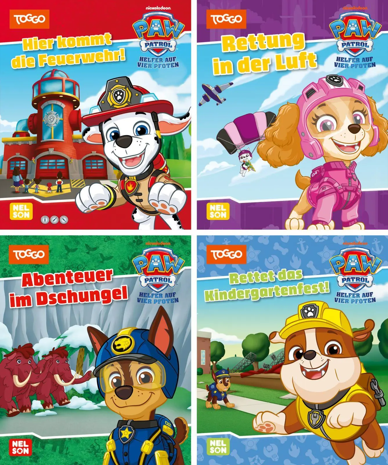 Cover: 9783845131108 | Nelson Mini-Bücher: 4er PAW Patrol 33-36 | Taschenbuch | 20 S. | 2026