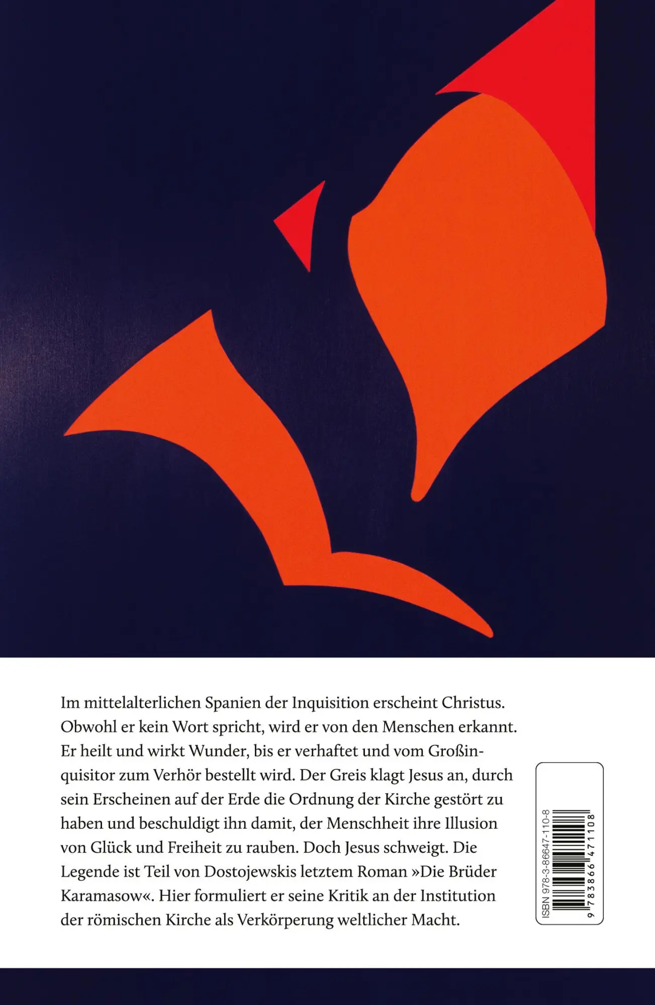 Bild: 9783866471108 | Der Großinquisitor | Fjodor Dostojewski | Buch | 71 S. | Deutsch