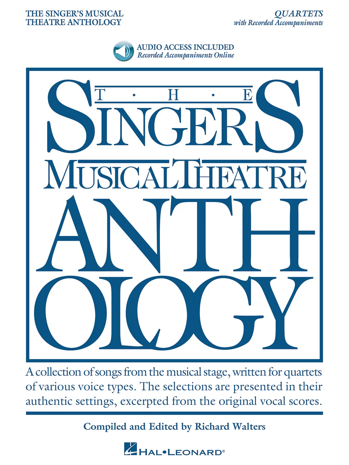 Cover: 888680701208 | Singer's Musical Theatre Anthology - Quartets | Book/Online Audio