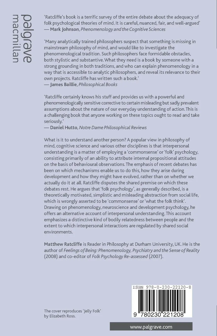 Rückseite: 9780230221208 | Rethinking Commonsense Psychology | M. Ratcliffe | Taschenbuch | xii