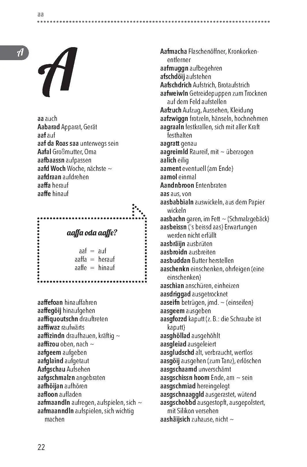 Bild: 9783955871208 | Oberpfälzer Wörterbuch | Vo Aungdeggl bis Zintara | Martin Stangl