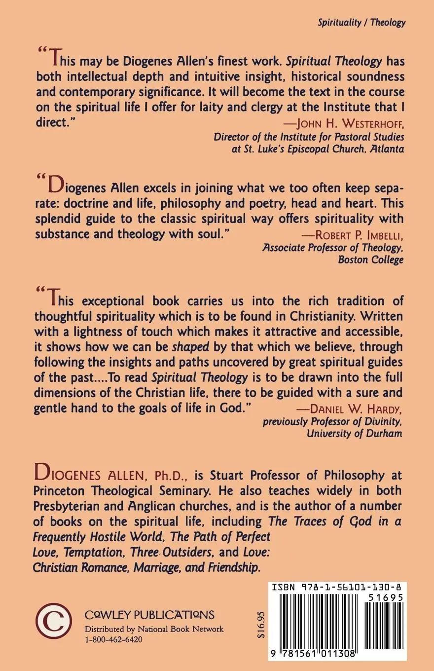 Rückseite: 9781561011308 | Spiritual Theology | Diogenes Allen | Taschenbuch | Englisch | 1997