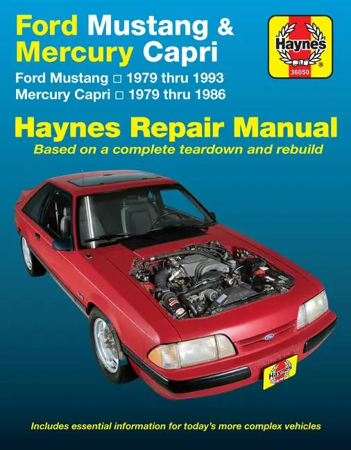 Cover: 9781563921308 | Ford Mustang, Ghia &amp; Cobra (1979-1993) &amp; Mercury Capri, Ghia &amp; RS...