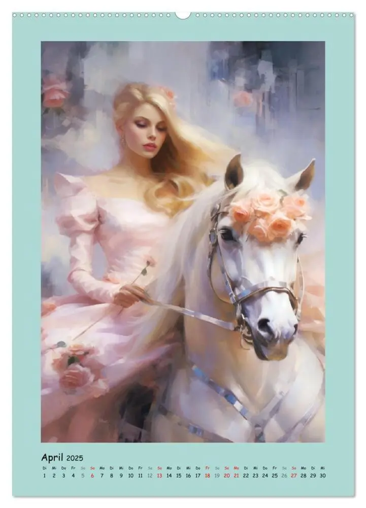 Bild: 9783435871308 | Zauberhafte Märchenillustrationen im Romantik-Stil (Wandkalender...