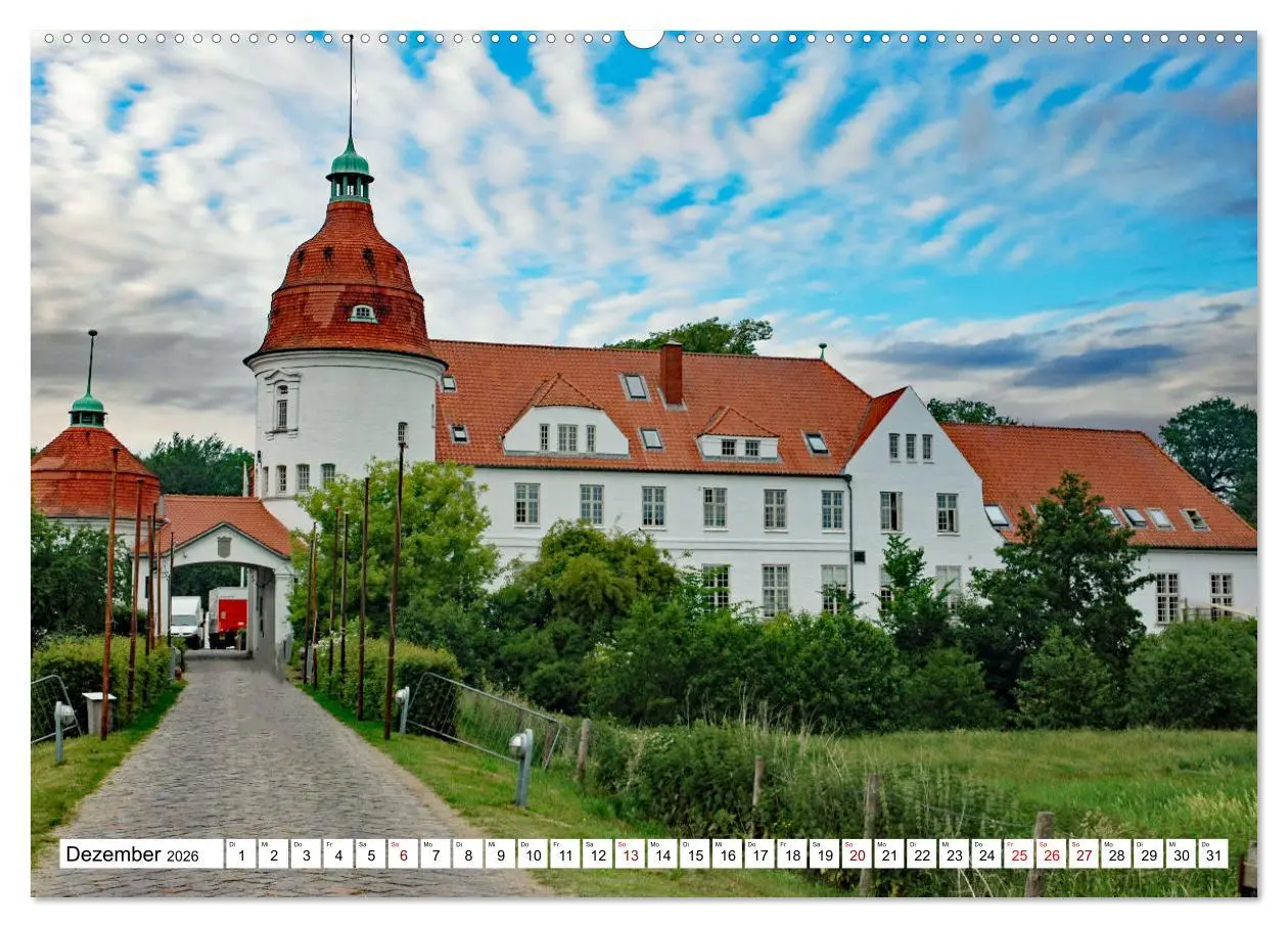 Bild: 9783457581308 | Sehenswertes im Süden Dänemarks (Wandkalender 2026 DIN A2 quer),...
