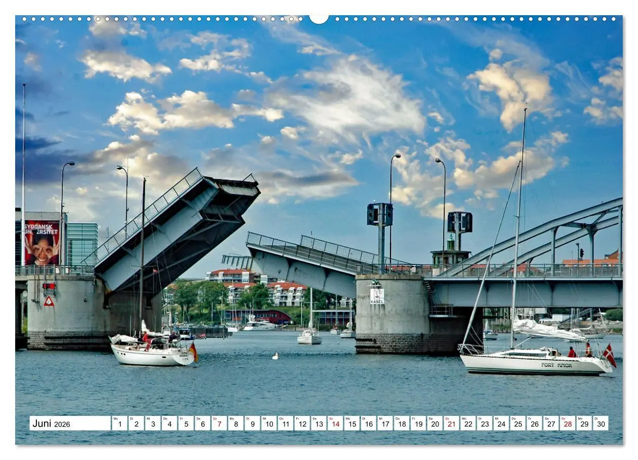 Bild: 9783457581308 | Sehenswertes im Süden Dänemarks (Wandkalender 2026 DIN A2 quer),...