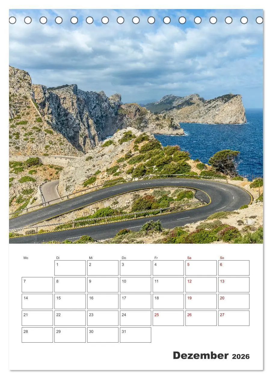 Bild: 9783516291308 | Mallorca - Traumhafte Insel auf der Sonnenseite (Tischkalender 2026...