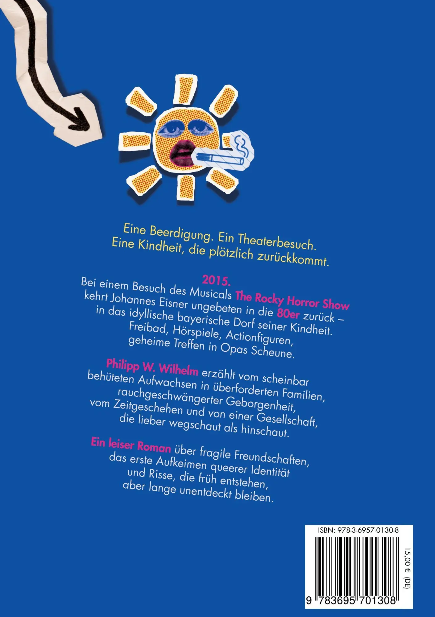 Rückseite: 9783695701308 | Rosa ist die Welt mit tiefblauen Flecken | Philipp W. Wilhelm | Buch