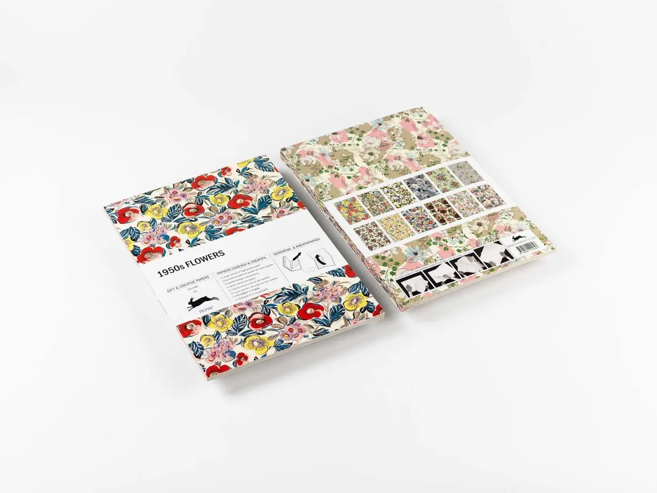 Cover: 9789460091308 | 1950s Flowers | Gift &amp; Creative Paper Book Vol. 108 | Pepin van Roojen