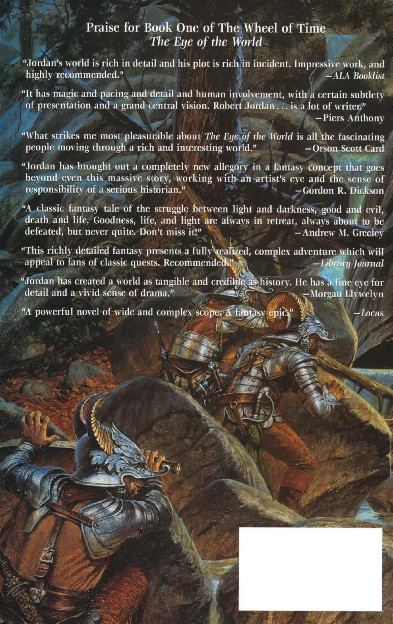 Rückseite: 9780312851408 | The Great Hunt | Robert Jordan | Buch | Gebunden | Englisch | 1990