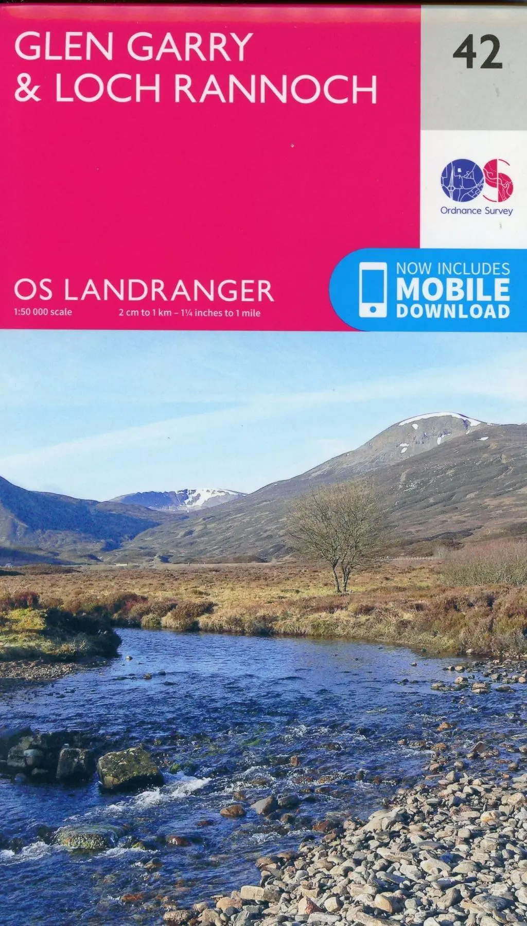 Cover: 9780319261408 | Glen Garry &amp; Loch Rannoch | Ordnance Survey | (Land-)Karte | Englisch