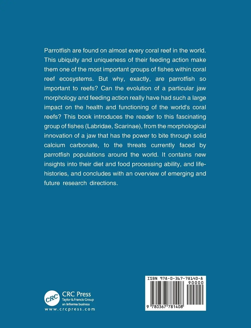 Rückseite: 9780367781408 | Biology of Parrotfishes | Andrew S. Hoey (u. a.) | Taschenbuch | 2021