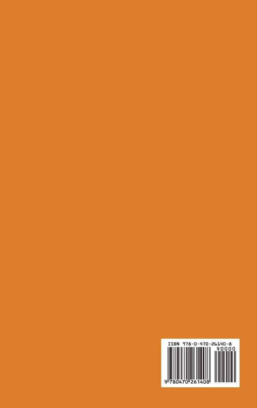 Rückseite: 9780470261408 | Guidelines for Developing Quantitative Safety Risk Criteria | Safety