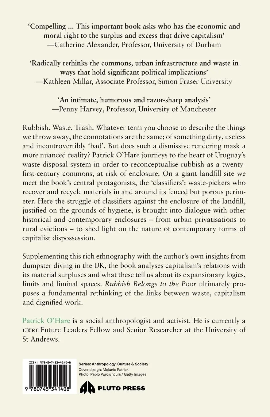 Rückseite: 9780745341408 | Rubbish Belongs to the Poor | Patrick O'Hare | Taschenbuch | Englisch