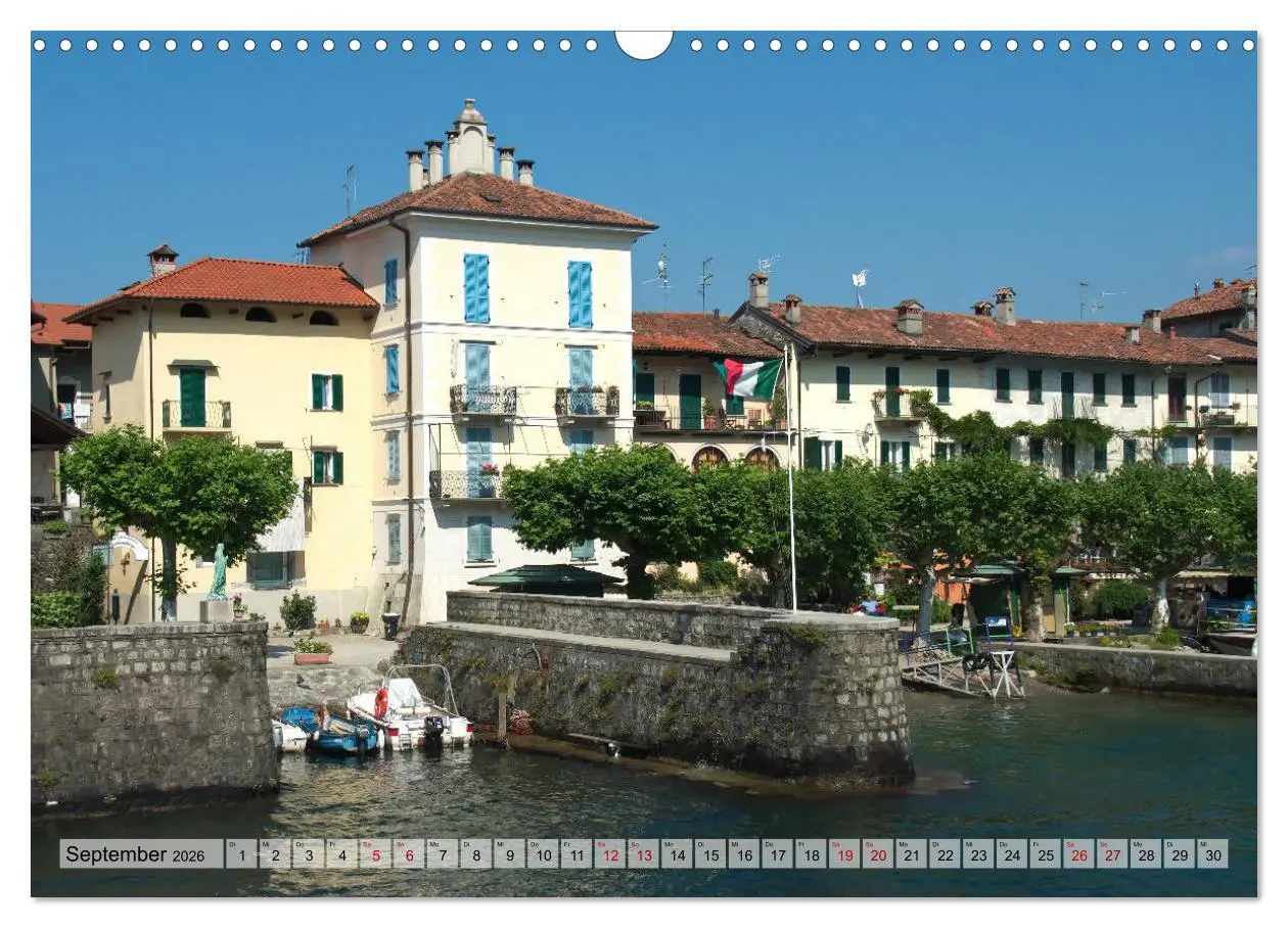 Bild: 9783457261408 | Isola dei Pescatori im Lago Maggiore (Wandkalender 2026 DIN A3...