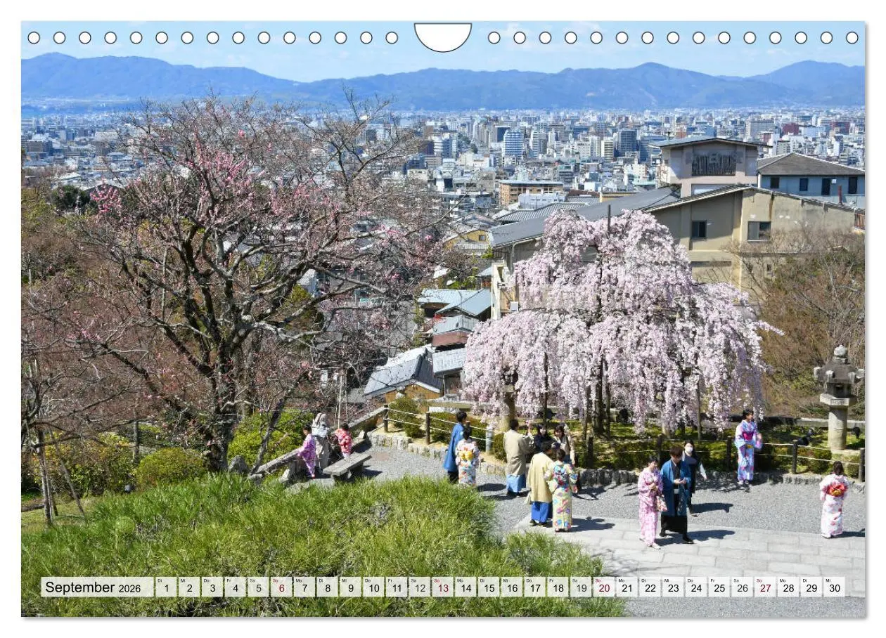 Bild: 9783457711408 | Die Kirschblüte in Japan (Wandkalender 2026 DIN A4 quer), CALVENDO...