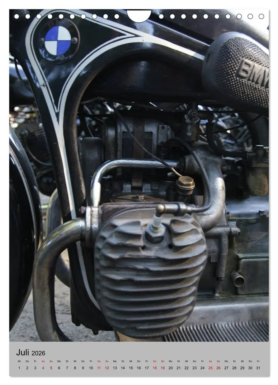 Bild: 9783516421408 | Motorrad Oldtimer - Motoransichten (Wandkalender 2026 DIN A4 hoch),...