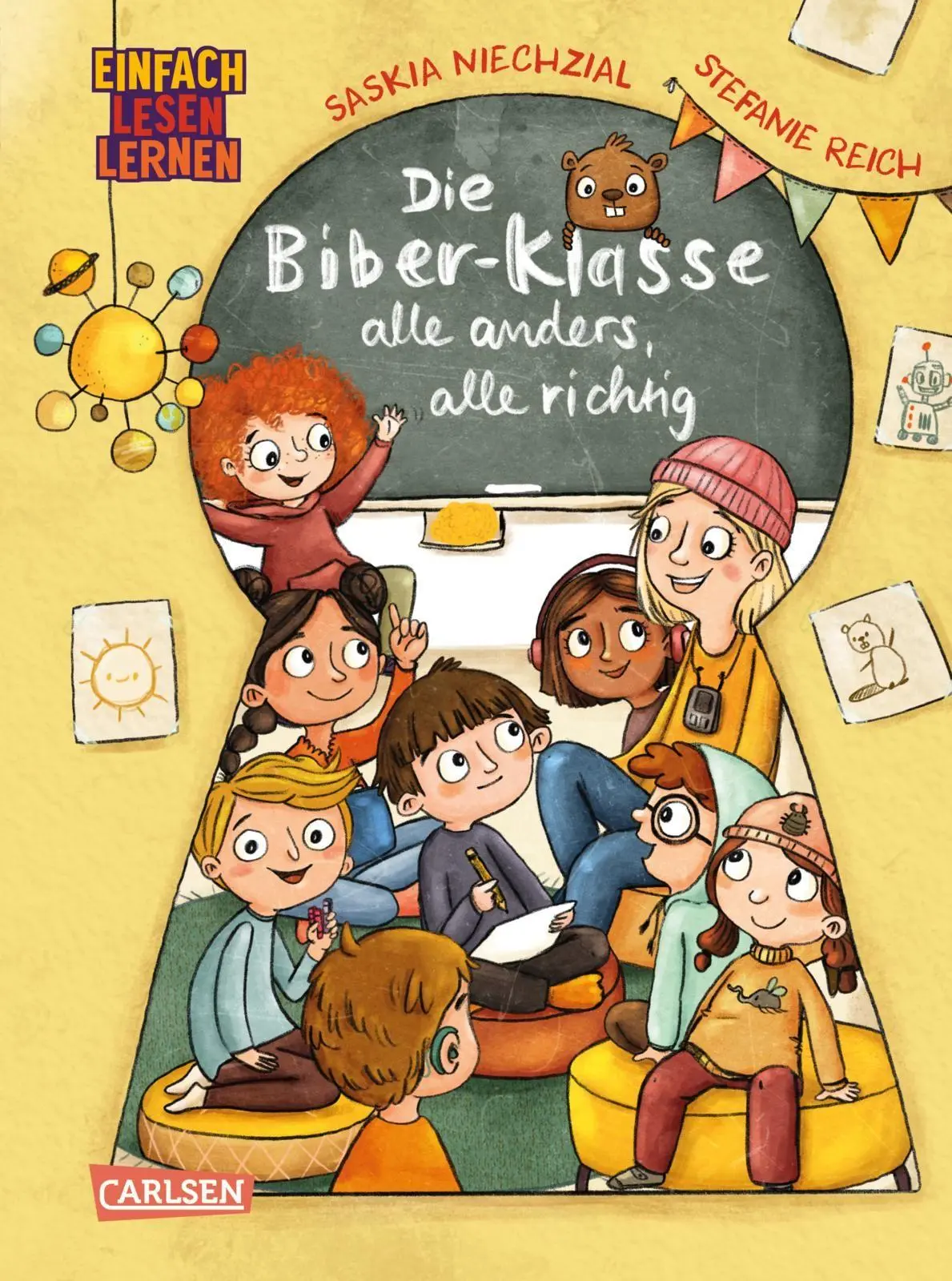 Cover: 9783551691408 | Die Biber-Klasse: Alle anders, alle richtig | Saskia Niechzial | Buch
