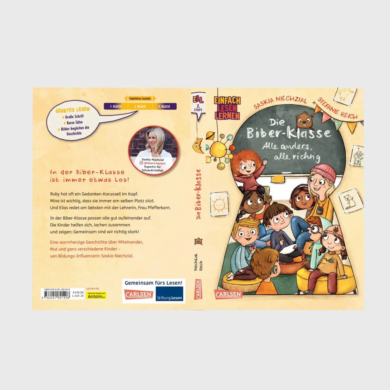 Bild: 9783551691408 | Die Biber-Klasse: Alle anders, alle richtig | Saskia Niechzial | Buch