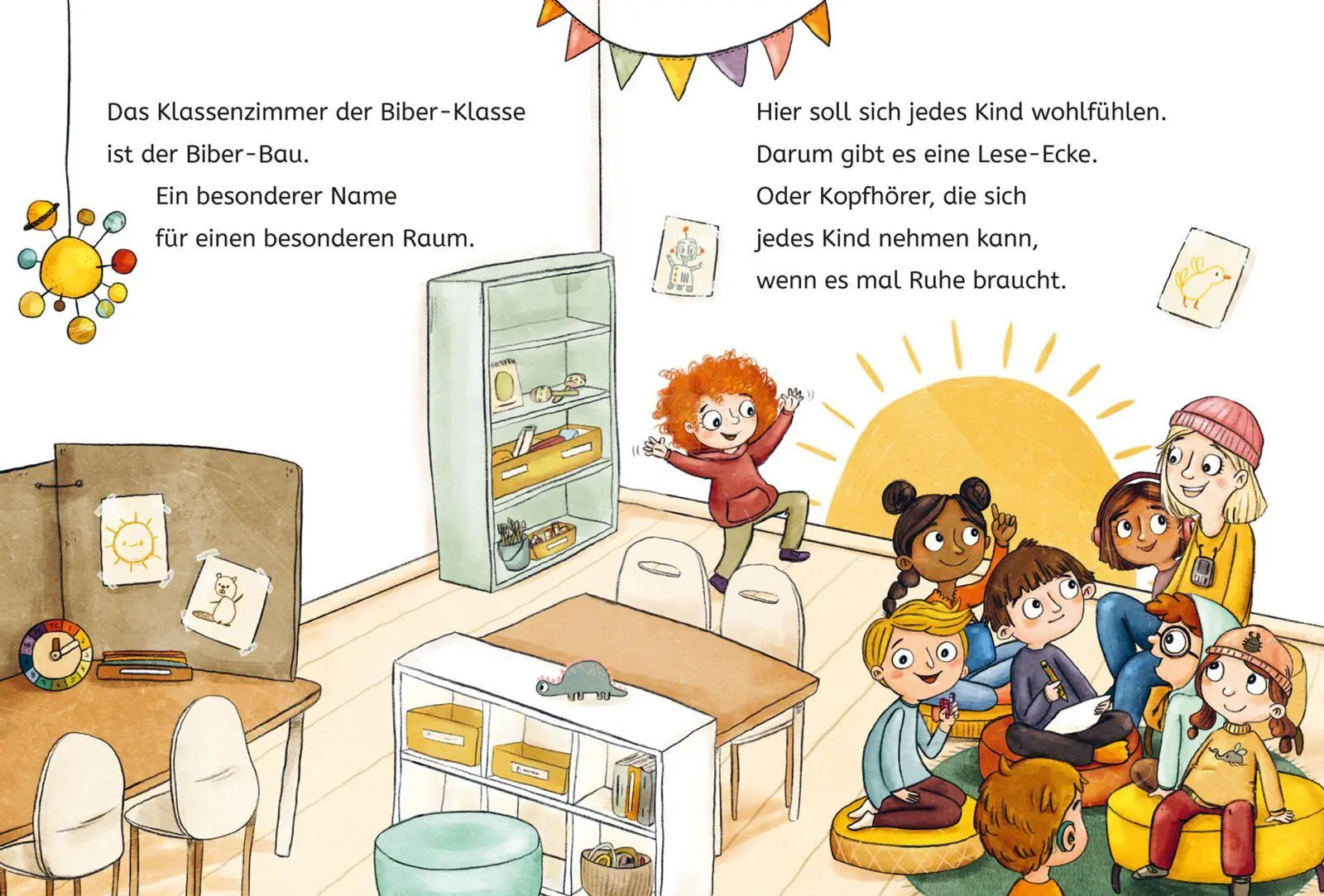 Bild: 9783551691408 | Die Biber-Klasse: Alle anders, alle richtig | Saskia Niechzial | Buch