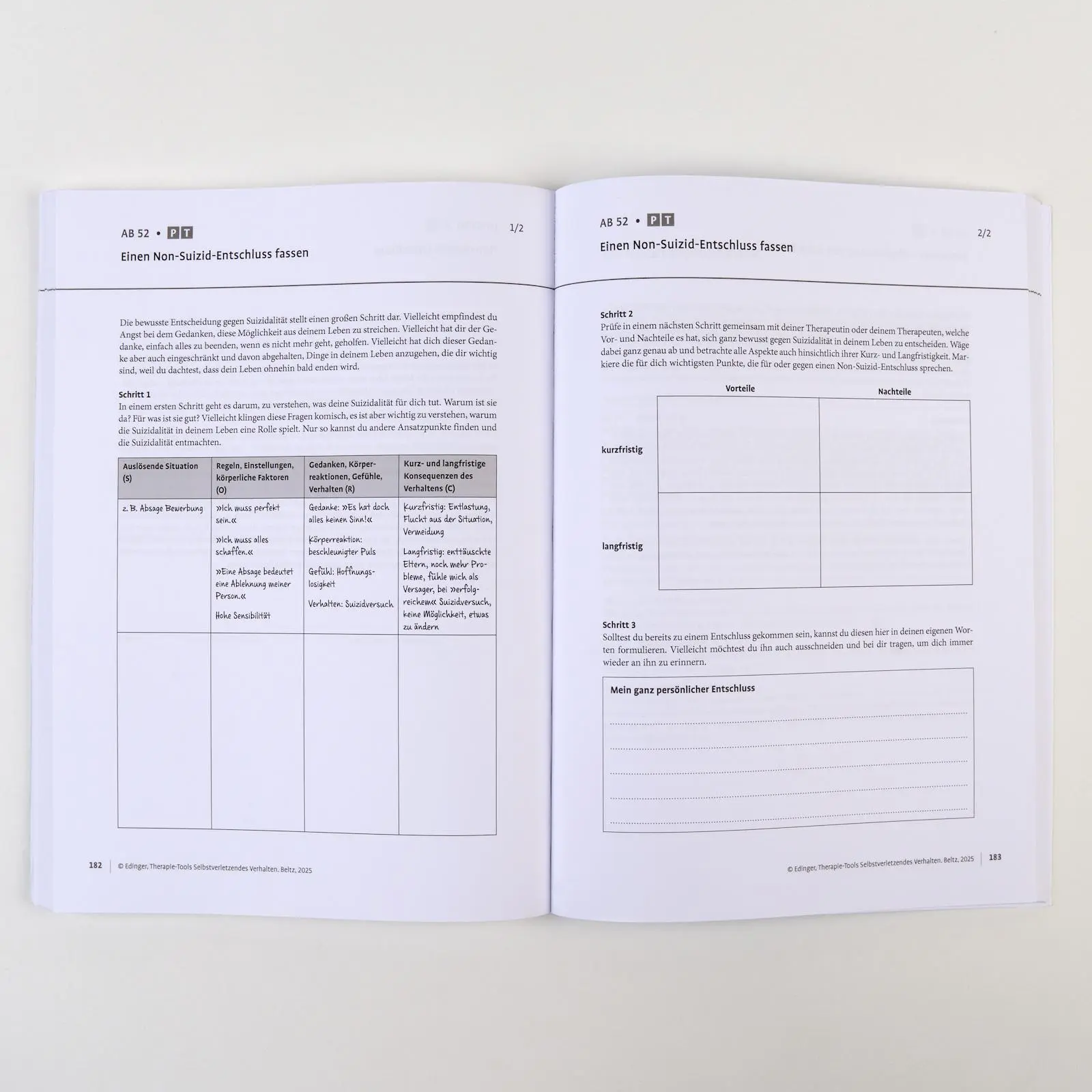 Bild: 9783621291408 | Therapie-Tools Selbstverletzendes Verhalten | Mit Online-Material