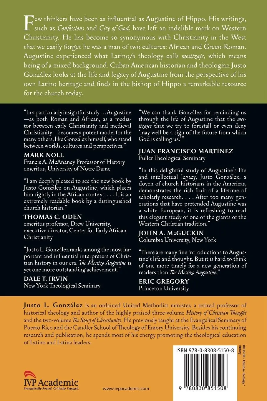 Rückseite: 9780830851508 | The Mestizo Augustine | A Theologian Between Two Cultures | González