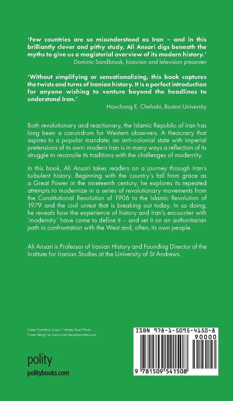 Rückseite: 9781509541508 | Iran | Ali M Ansari | Buch | 160 S. | Englisch | 2024 | Polity Press