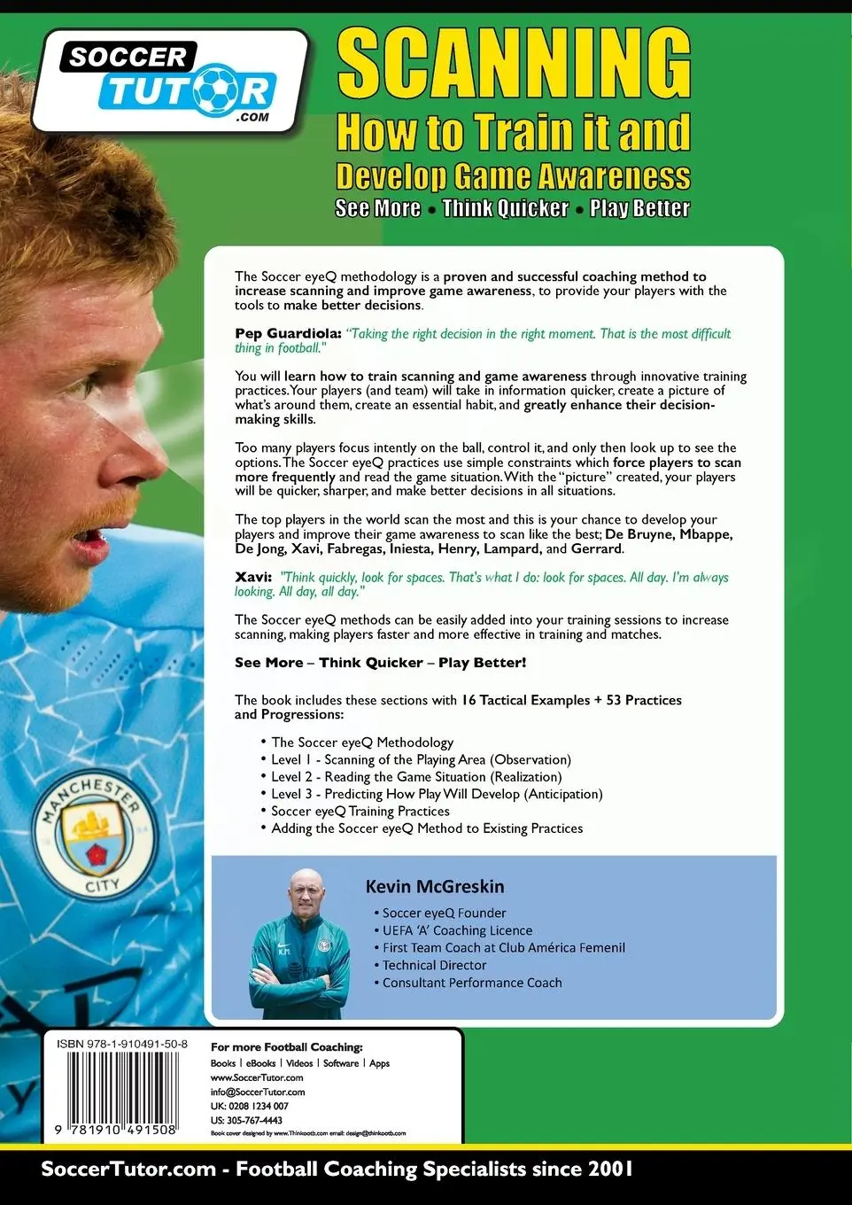 Rückseite: 9781910491508 | SCANNING - How to Train it and Develop Game Awareness | McGreskin