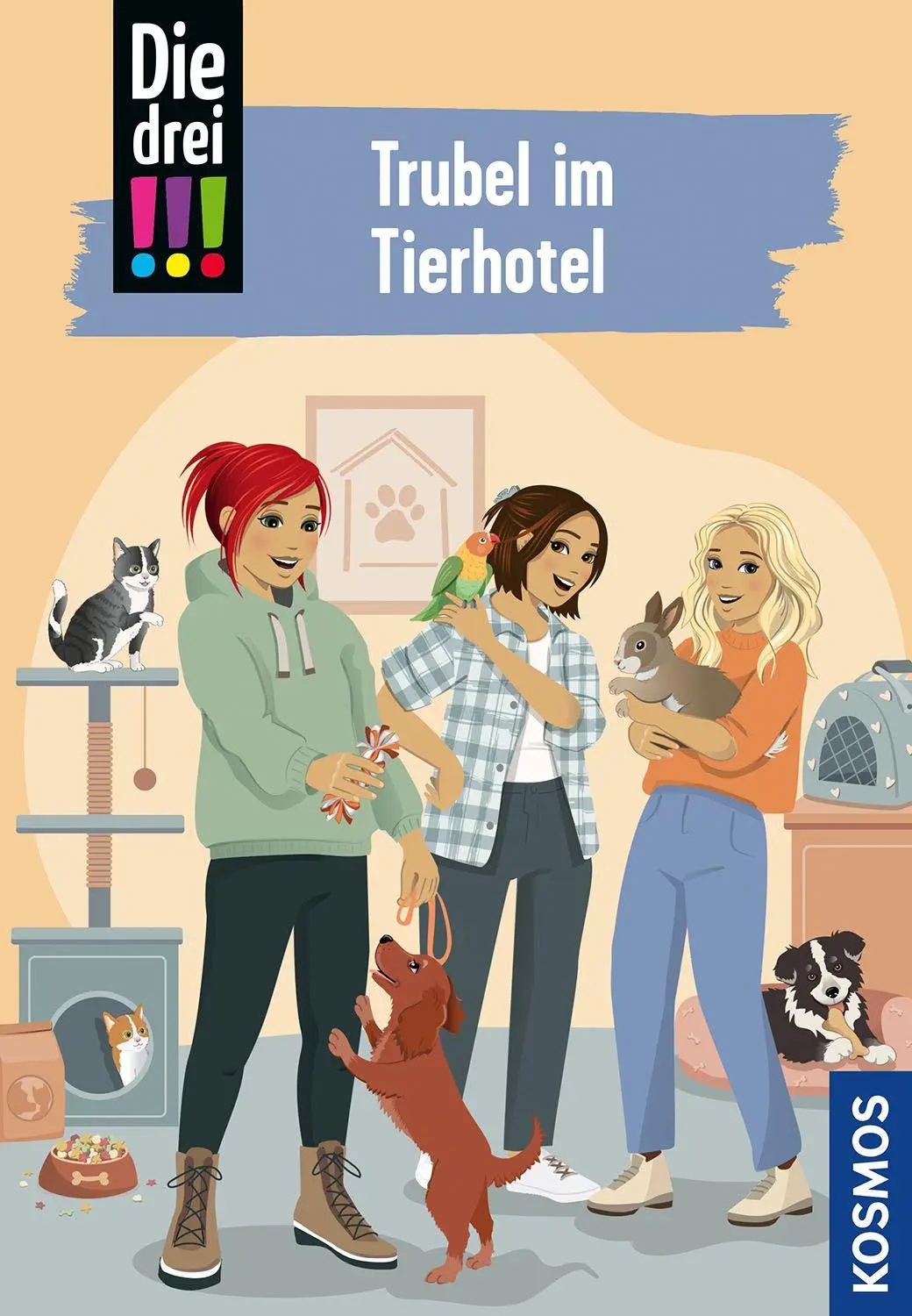 Cover: 9783440181508 | Die drei !!!, 119, Trubel im Tierhotel | Miriam Mann | Buch | 160 S.