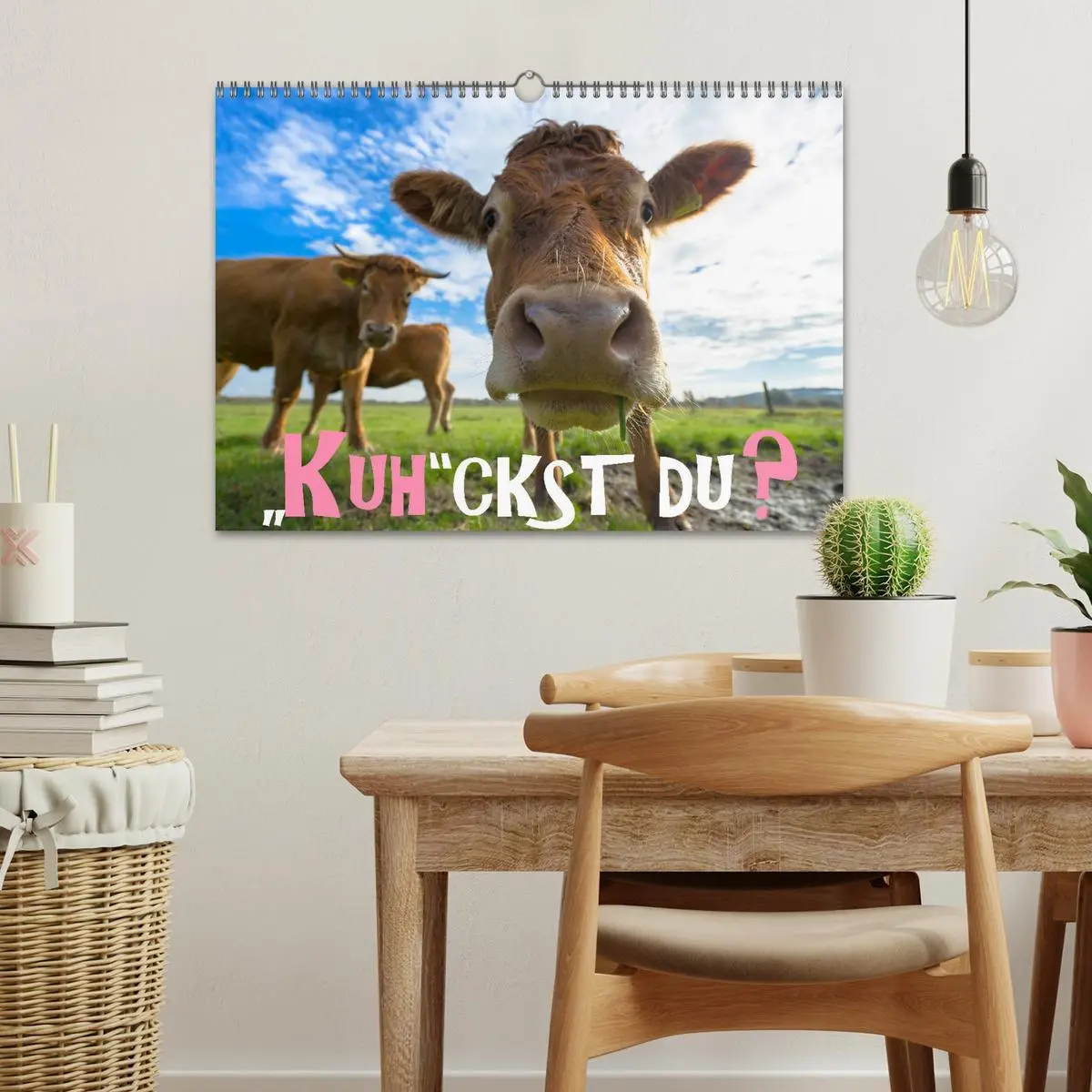 Bild: 9783457871508 | Kuhckst du? (Wandkalender 2026 DIN A3 quer), CALVENDO Monatskalender