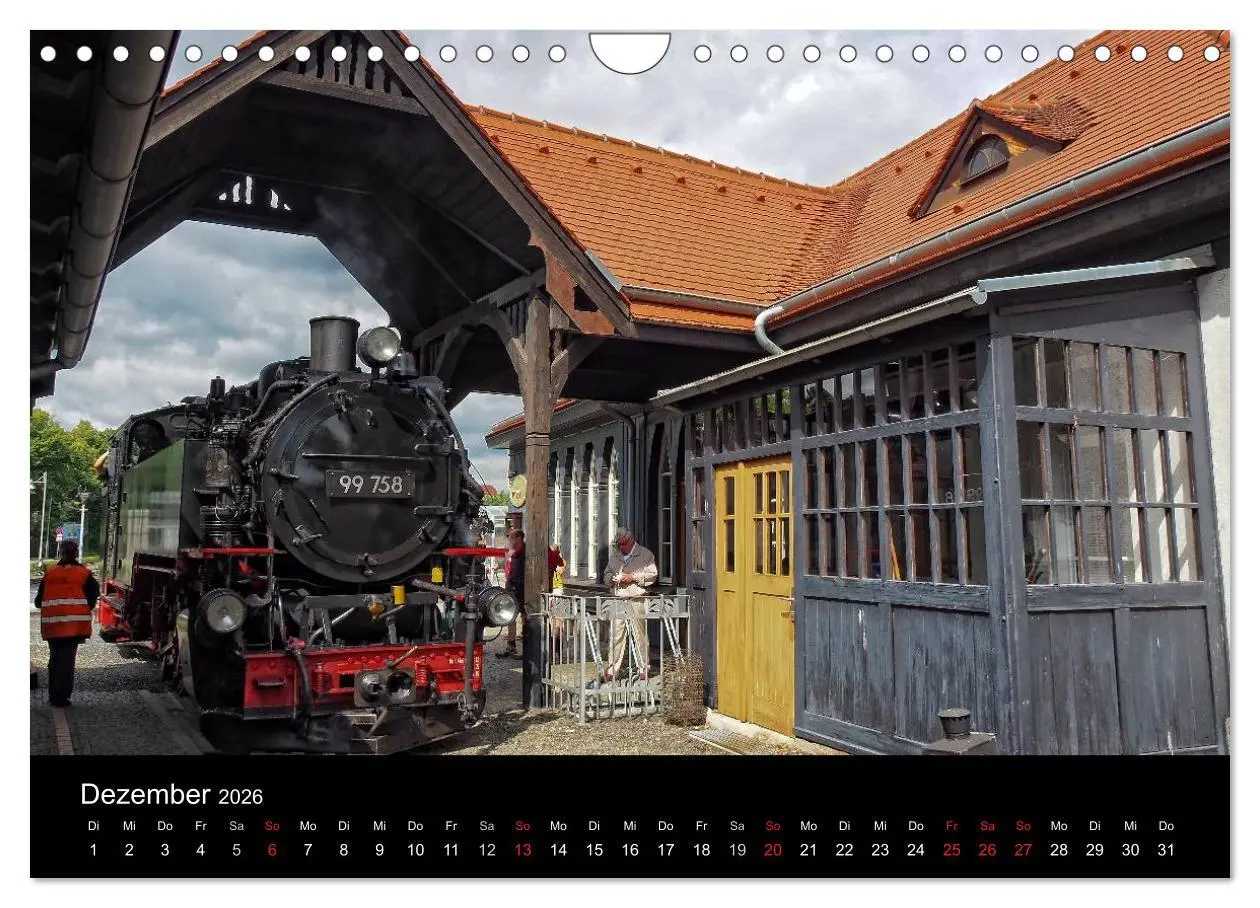 Bild: 9783516031508 | Ein Jahr mit der Schmalspurbahn aus Zittau (Wandkalender 2026 DIN...
