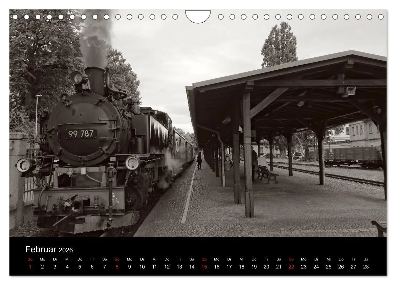 Bild: 9783516031508 | Ein Jahr mit der Schmalspurbahn aus Zittau (Wandkalender 2026 DIN...
