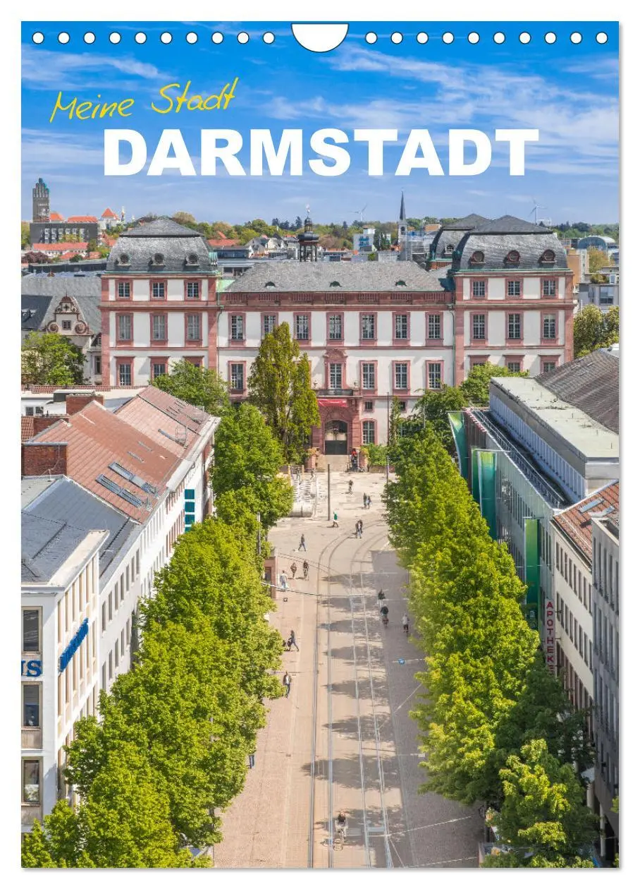 Cover: 9783516411508 | Meine Stadt Darmstadt (Wandkalender 2026 DIN A4 hoch), CALVENDO...