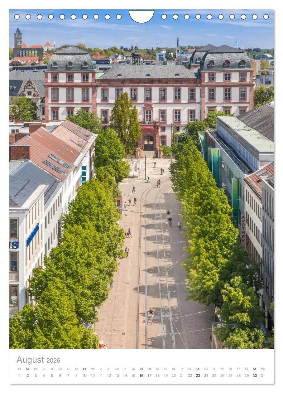 Bild: 9783516411508 | Meine Stadt Darmstadt (Wandkalender 2026 DIN A4 hoch), CALVENDO...