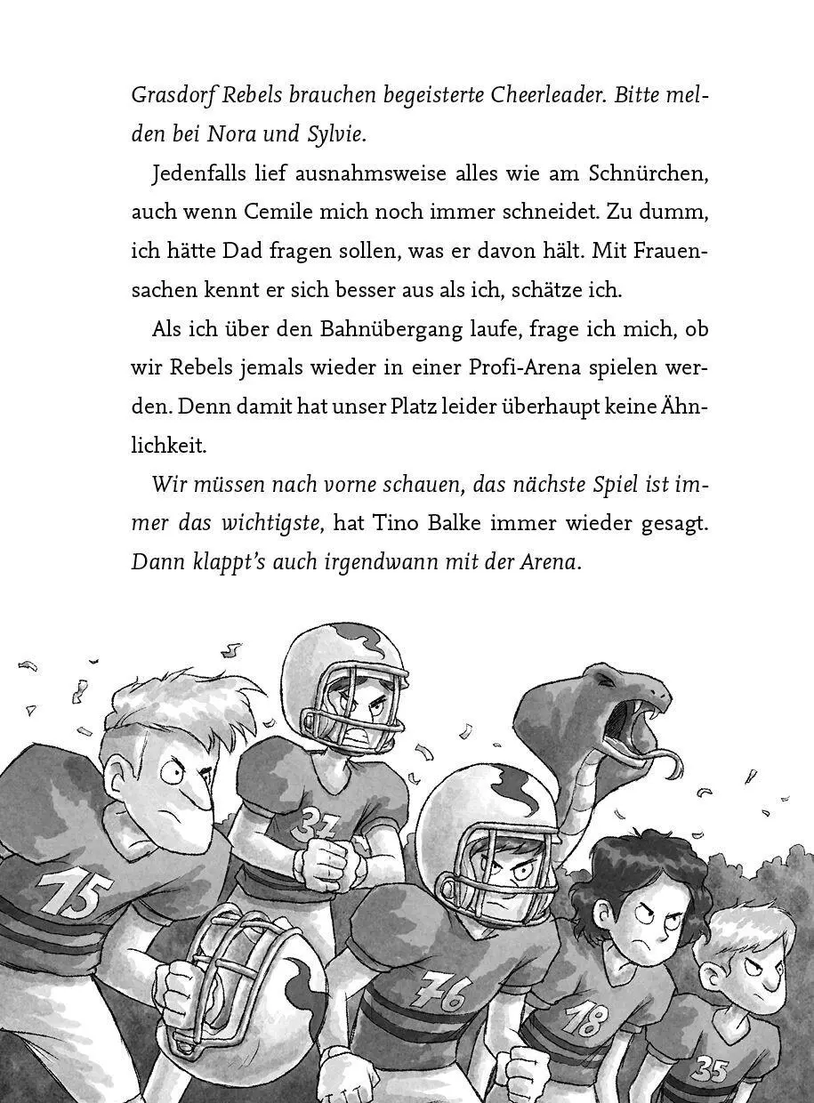 Bild: 9783570181508 | Die Football-Freunde - In jedem Rebel steckt ein Star | Andreas Hüging