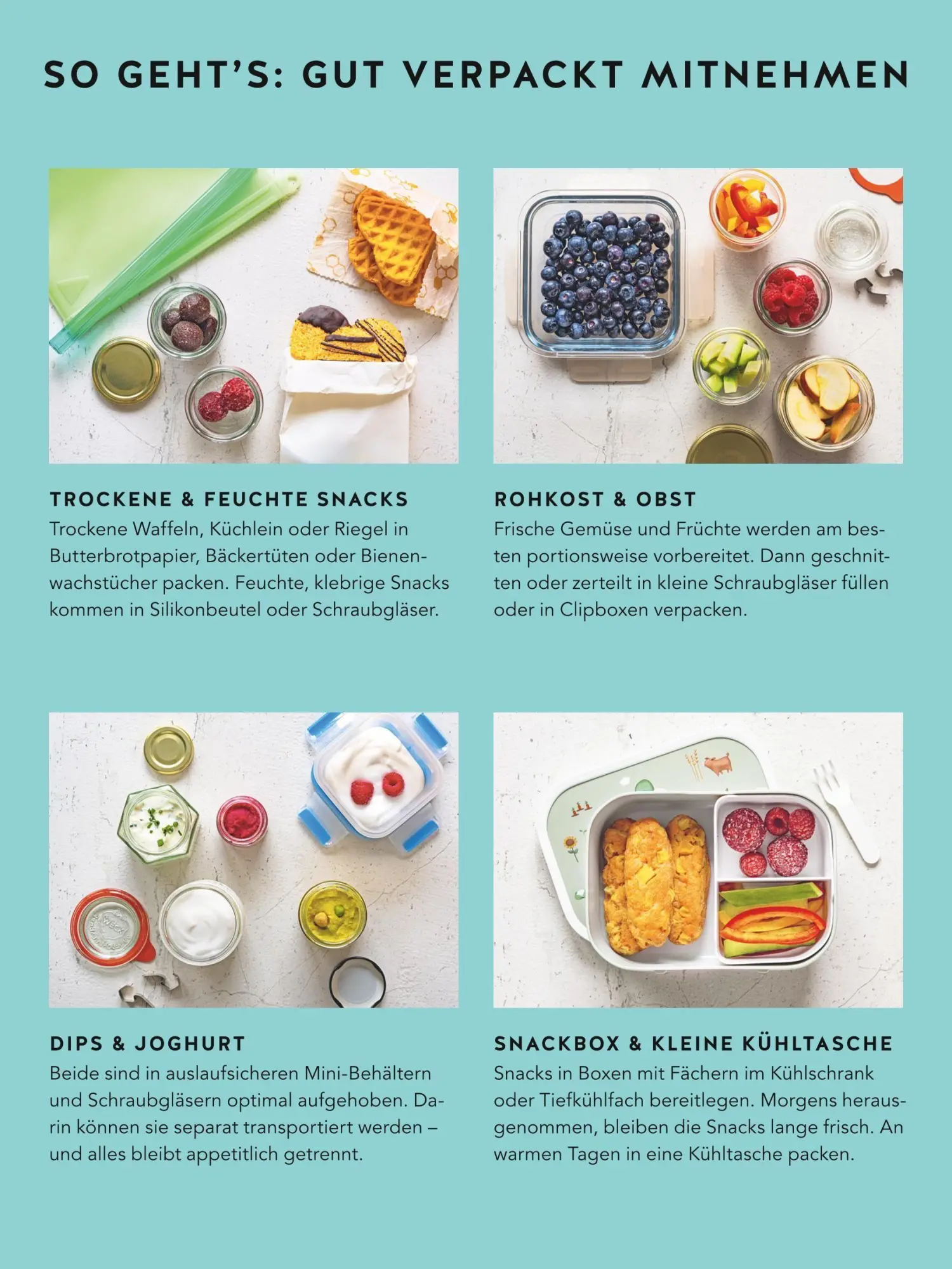 Bild: 9783758901508 | Snack dich groß! | Annina Schäflein (u. a.) | Taschenbuch | 64 S.