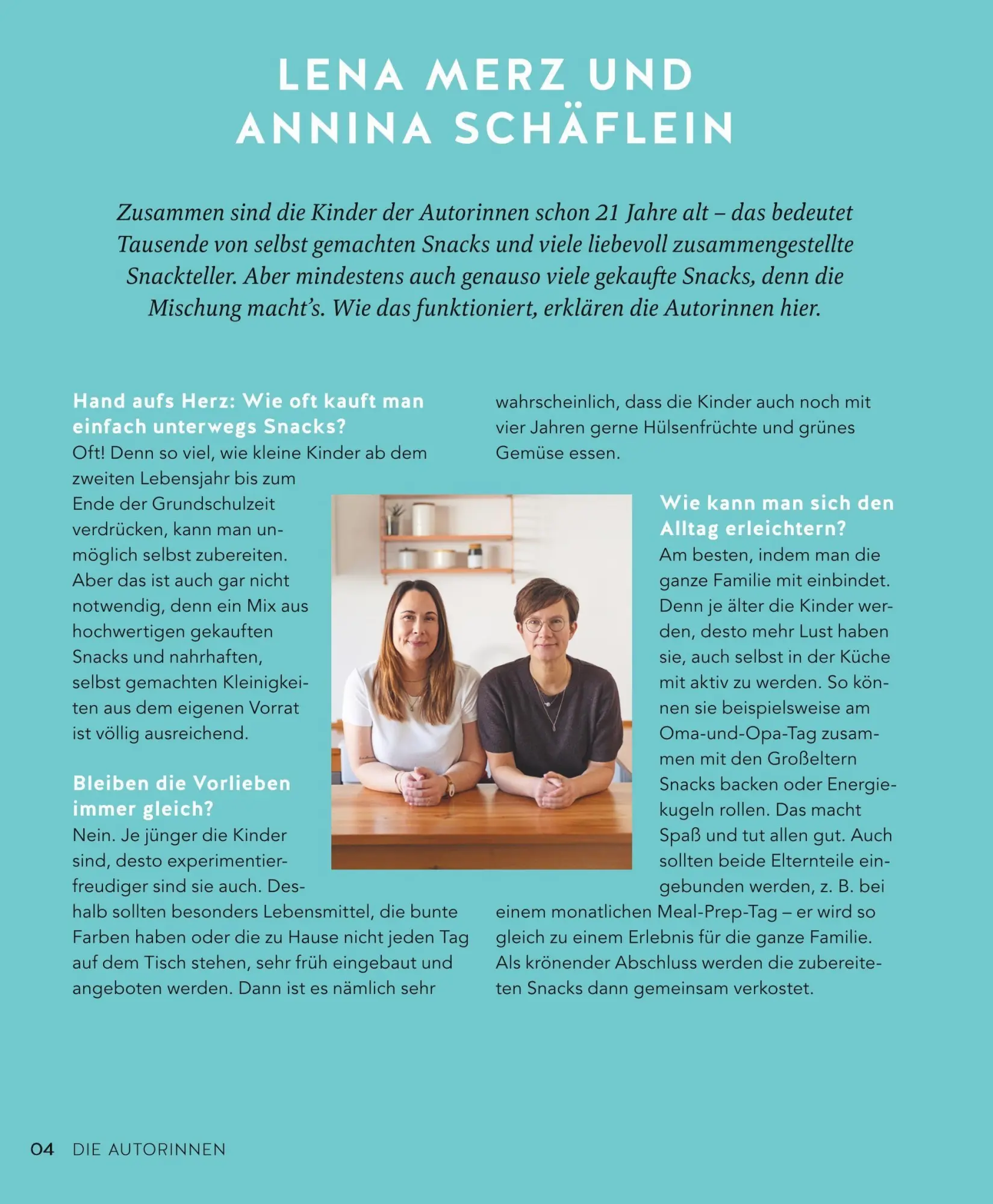 Bild: 9783758901508 | Snack dich groß! | Annina Schäflein (u. a.) | Taschenbuch | 64 S.