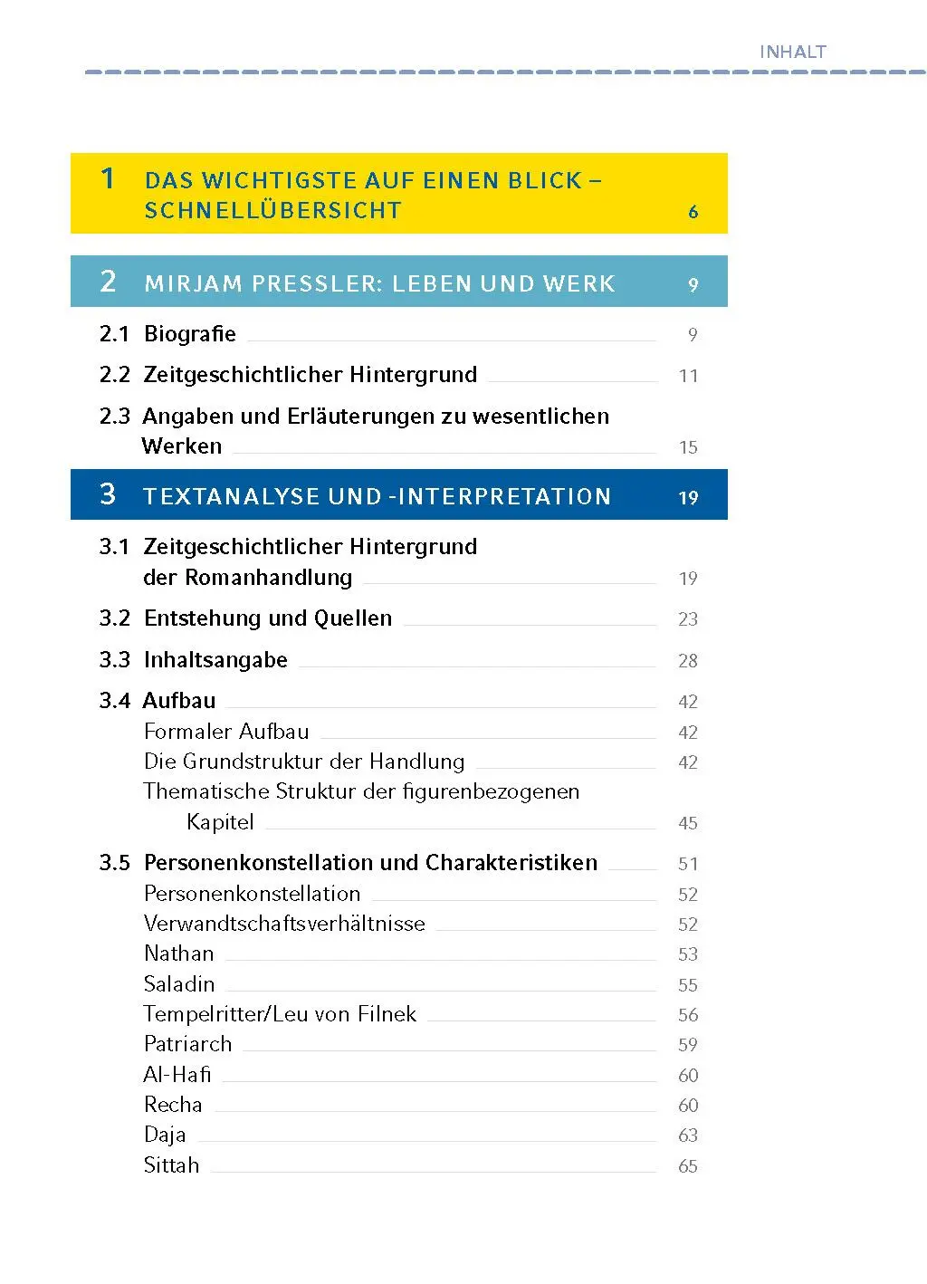 Bild: 9783804431508 | Nathan und seine Kinder - Textanalyse und Interpretation | Pressler