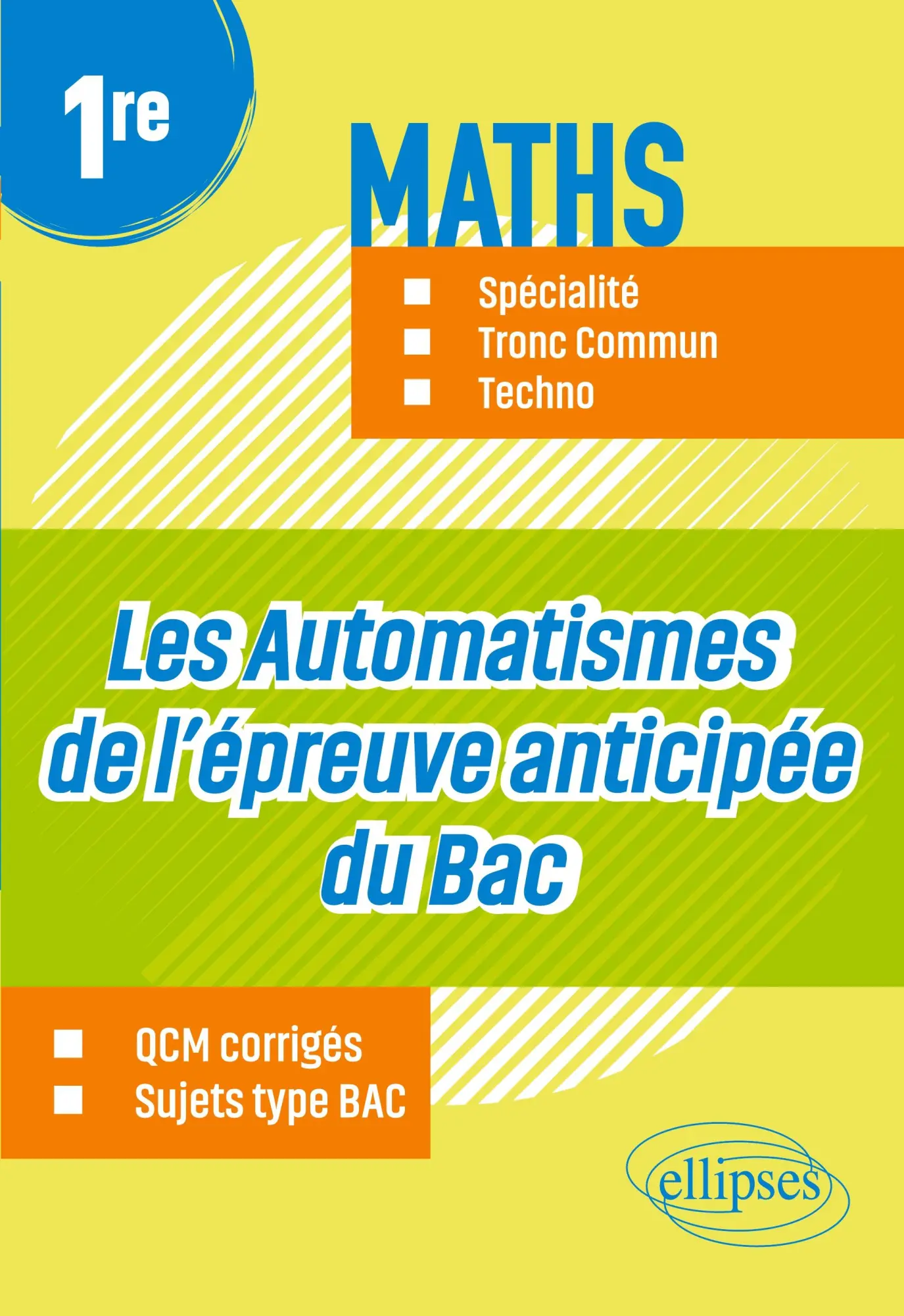 Cover: 9782340111608 | Les Automatismes de l'épreuve anticipée du Bac - 1re - Maths...