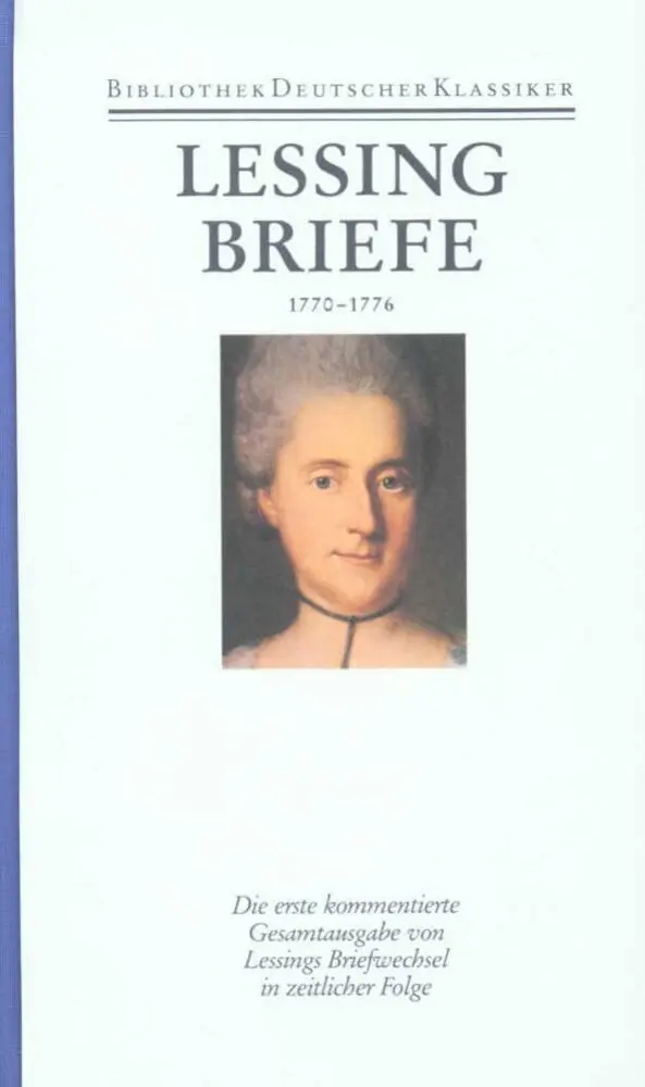 Cover: 9783618611608 | Briefe von und an Lessing 1770-1776 | Gotthold Ephraim Lessing | Buch