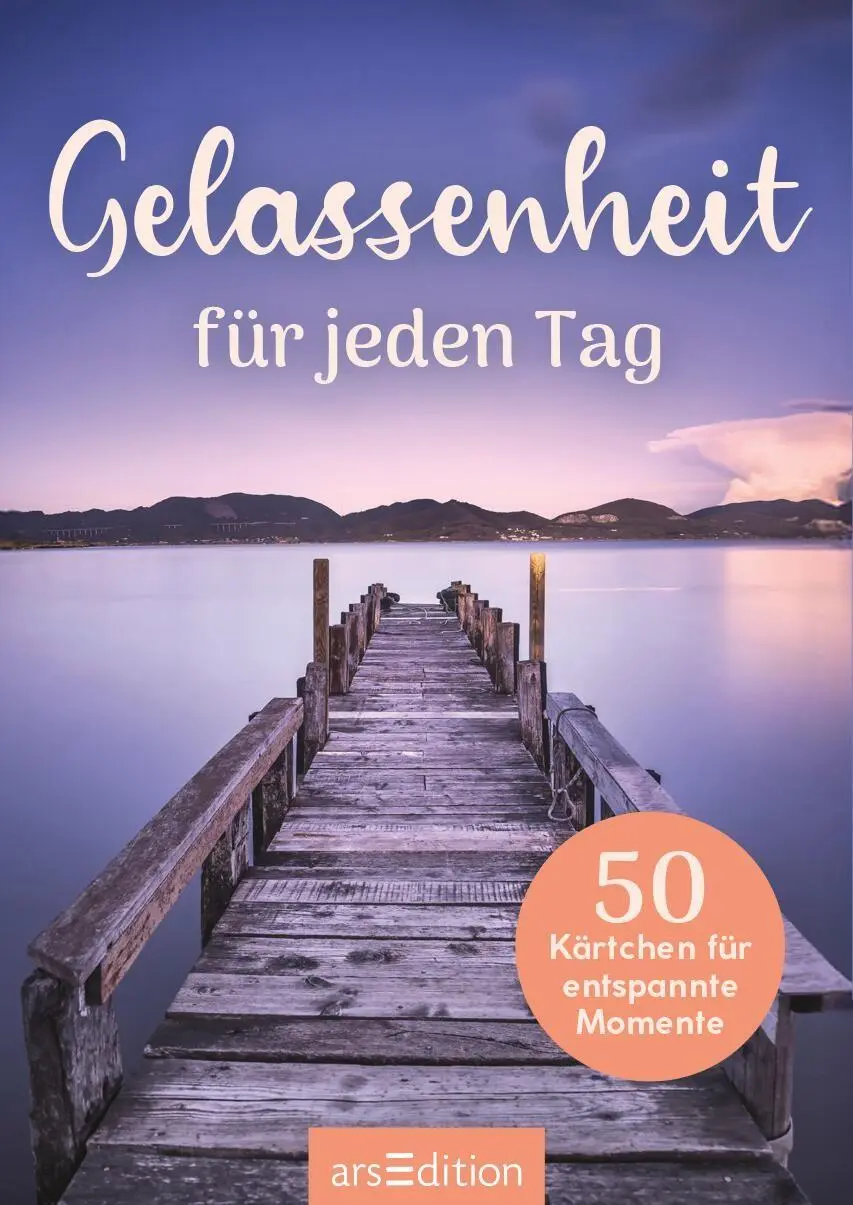 Bild: 9783845871608 | Gelassenheit für jeden Tag | 50 Kärtchen für entspannte Momente | Buch