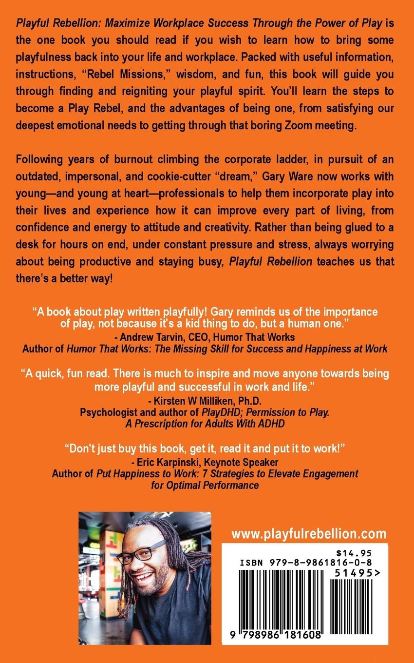 Rückseite: 9798986181608 | Playful Rebellion | Gary Ware | Taschenbuch | Englisch | 2022