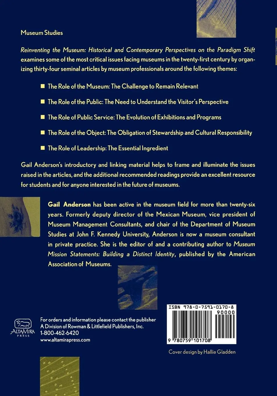 Rückseite: 9780759101708 | Reinventing the Museum | Gail Anderson | Taschenbuch | Englisch | 2004